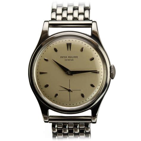 Patek Philippe Stainless Steel Wristwatch Ref 2509 circa 1950s